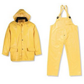 Viking Handyman 0.35mm PVC/ Polyester Hooded Jacket & Pant Set (Yellow)